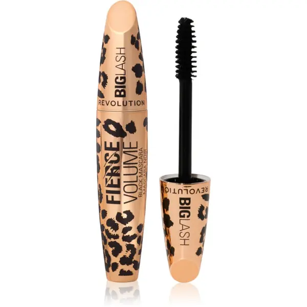 Revolution Revolution Big Lash Fierce Volume maskara za volumen in goste trepalnice odtenek Black 9 g