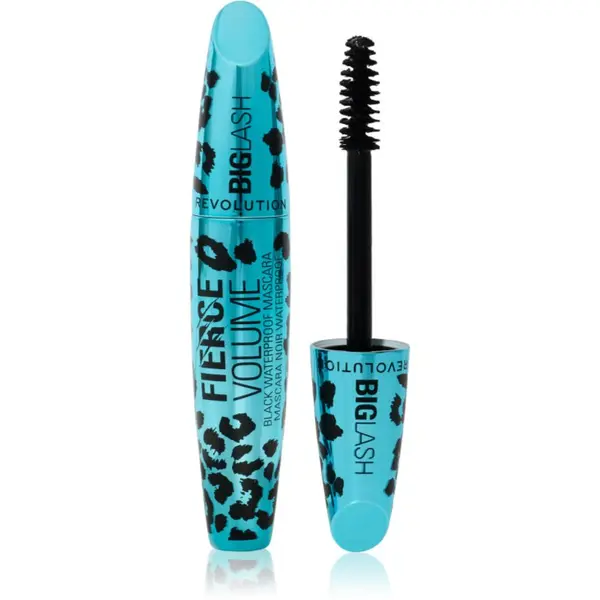 Revolution Revolution Big Lash Fierce Volume vodoodporna maskara za volumen odtenek Black 9 g