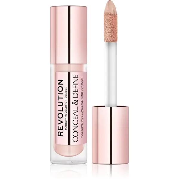 Revolution Revolution Conceal & Define tekoči korektor odtenek C0,5 4 g