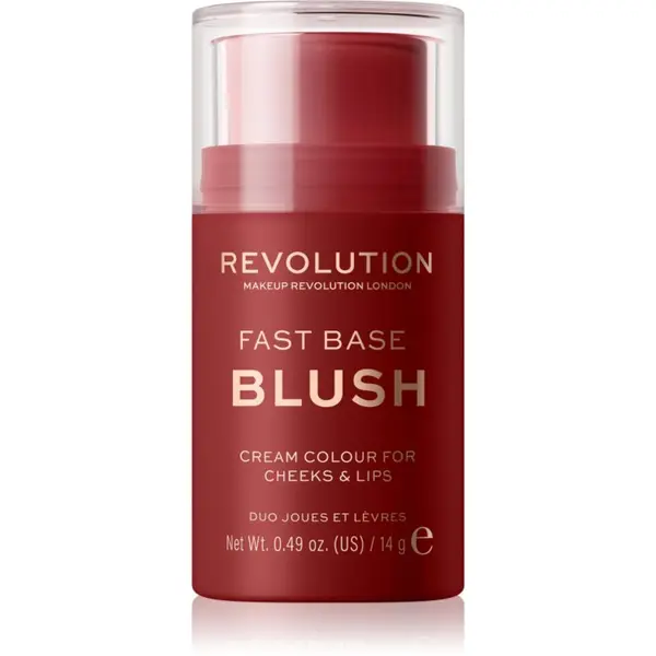 Revolution Revolution Fast Base toniran balzam za ustnice in lica odtenek Spice 14 g