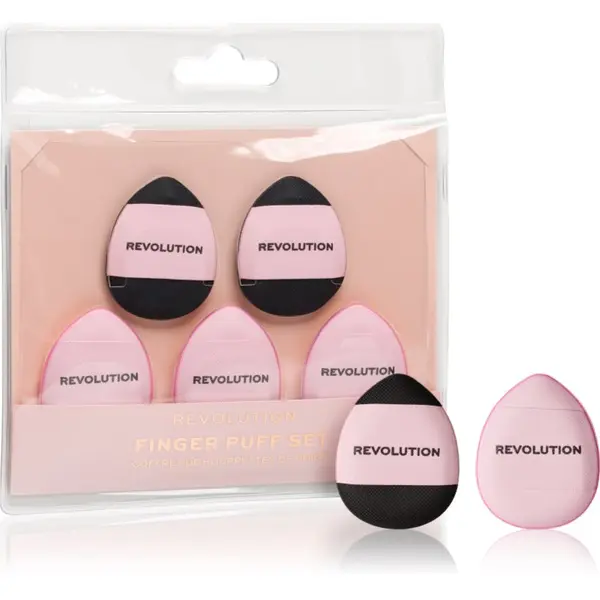 Revolution Revolution Finger Puff Set blazinica 5 kos