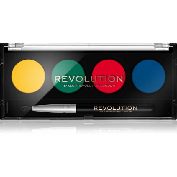 Revolution Revolution Graphic Liners tekoče črtalo za oči s čopičem odtenek Bright Babe 5.4 g