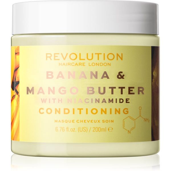 Revolution Haircare Revolution Haircare Hair Mask Banana & Mango Butter intenzivno negovalna maska za lase 200 ml