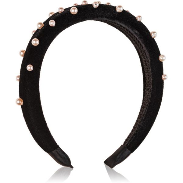 Revolution Haircare Revolution Haircare Headband Velvet Pearl obroč za lase 1 kos