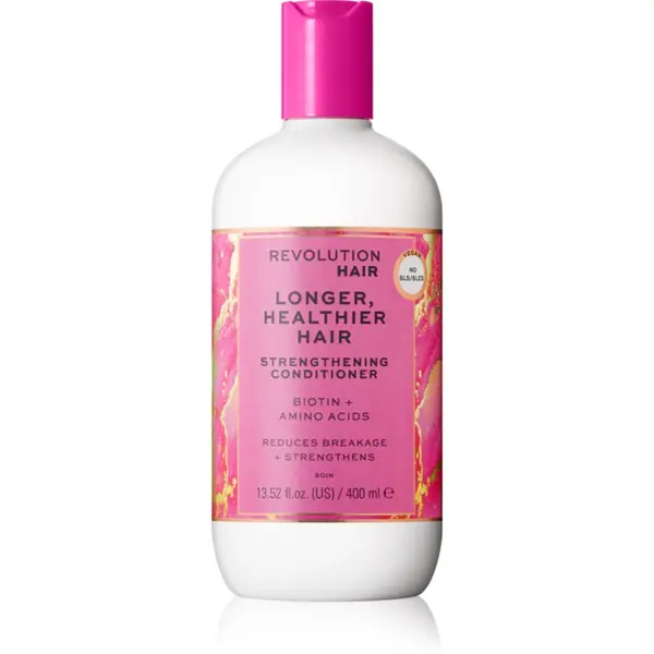 Revolution Haircare Revolution Haircare Longer, Healthier krepilni in obnovitveni balzam za dolge lase 400 ml