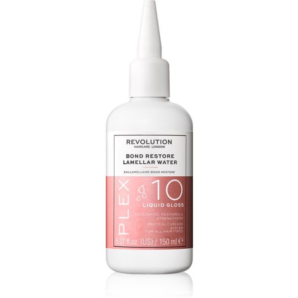 Revolution Haircare Revolution Haircare Plex No.10 Bond Restore Lamellar Water intenzivna regenerativna nega za poškodovane in krhke lase 150 ml