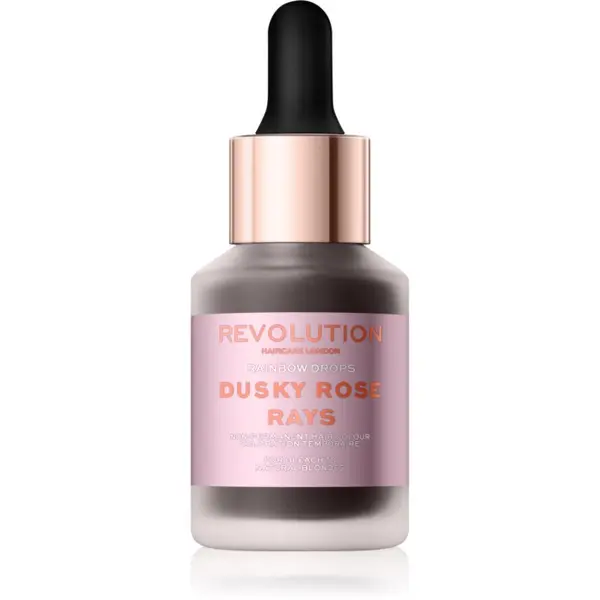 Revolution Haircare Revolution Haircare Rainbow Drops tonirana barva za lase odtenek Rose Rays 30 ml