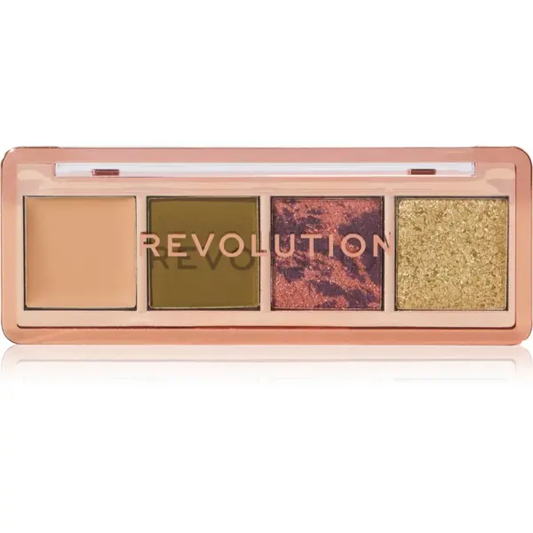 Revolution Revolution Icon Edit paleta senčil za oči odtenek The Eternal Green Palette 2.8 g