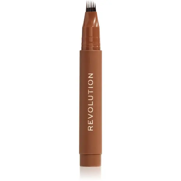 Revolution Revolution Instant Brow Hair tekoče črtalo za obrvi odtenek Warm Brown 1.8 ml