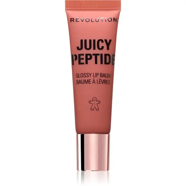 Revolution Revolution Juicy Peptide balzam za ustnice s peptidi odtenek Gingerbread 8 ml