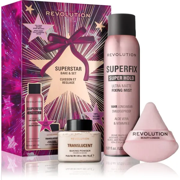Revolution Revolution Makeup set Superstar darilni set za obraz