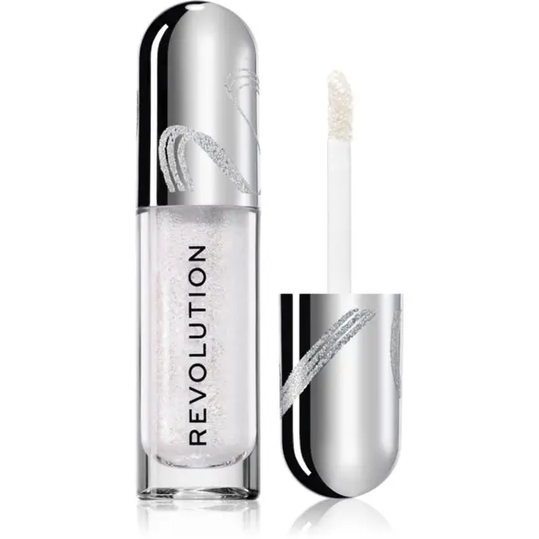 Revolution Revolution Metallic Muse Glitter Muse bleščeča tekoča senčila za oči odtenek Silver 3.5 ml