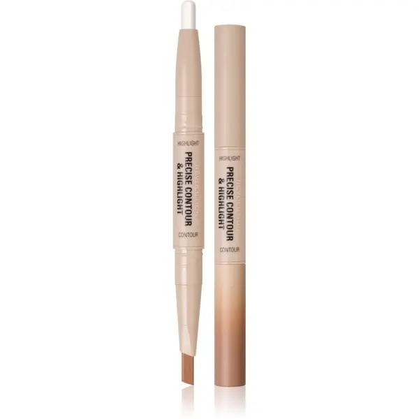 Revolution Revolution Precise Contour & Highlight obojestranski korektor odtenek Light 1.45 g