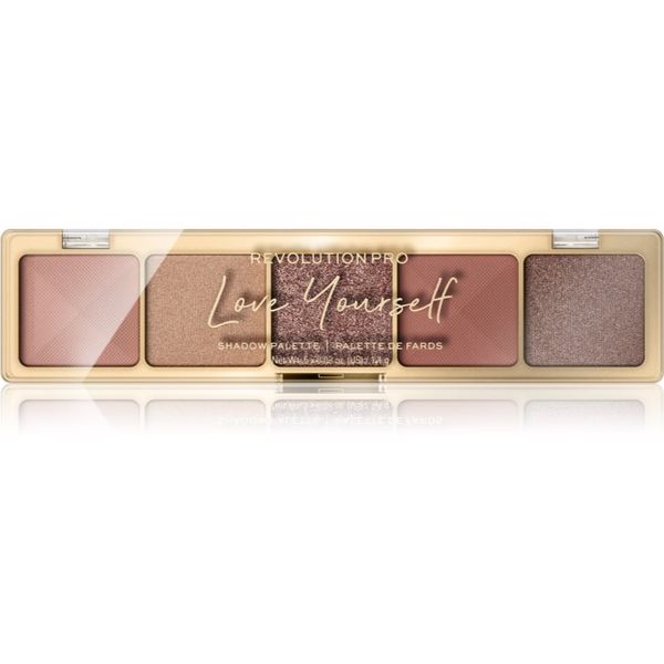 Revolution PRO Revolution PRO Glam paleta senčil za oči odtenek Love Yourself Soft Pink 5,5 g