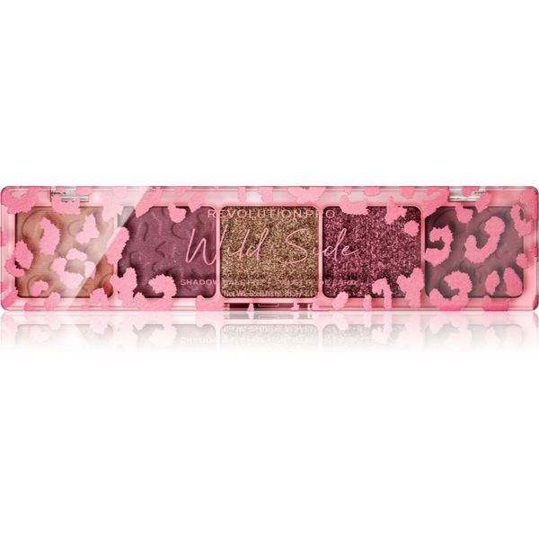 Revolution PRO Revolution PRO Glam paleta senčil za oči odtenek Rose Gold Leopard 5,5 g