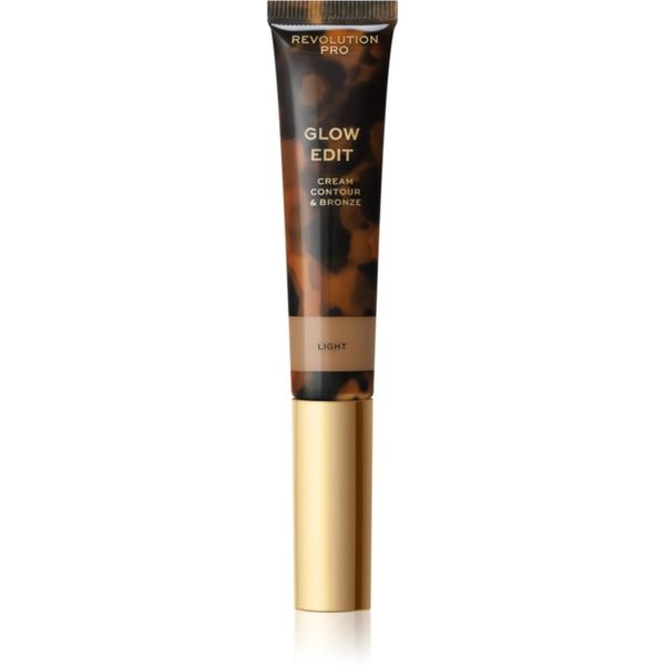 Revolution PRO Revolution PRO Glow Edit tekoči bronzer odtenek Light 15 ml