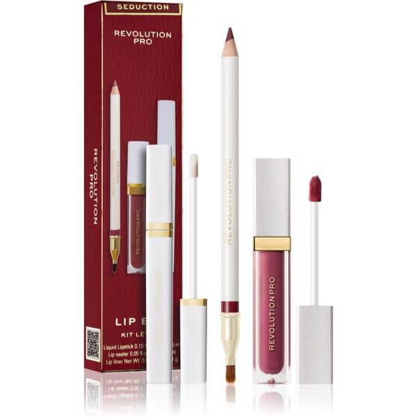 Revolution PRO Revolution PRO Iconic set za ustnice Seduction odtenek