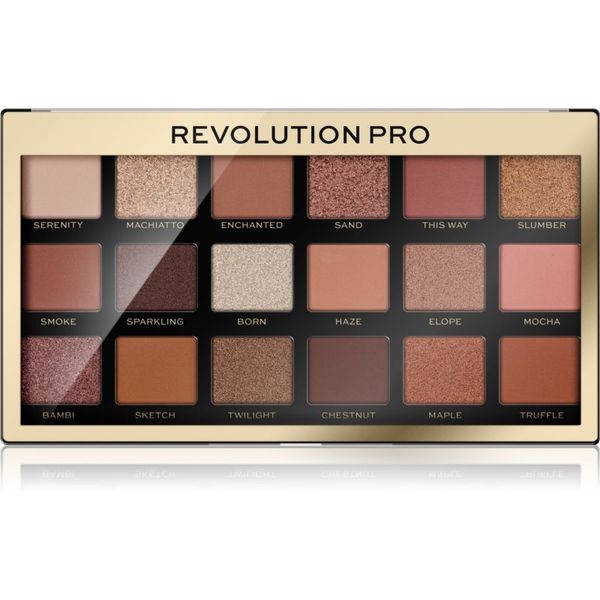 Revolution PRO Revolution PRO Regeneration paleta senčil za oči odtenek Nude Au Naturel 14.4 g