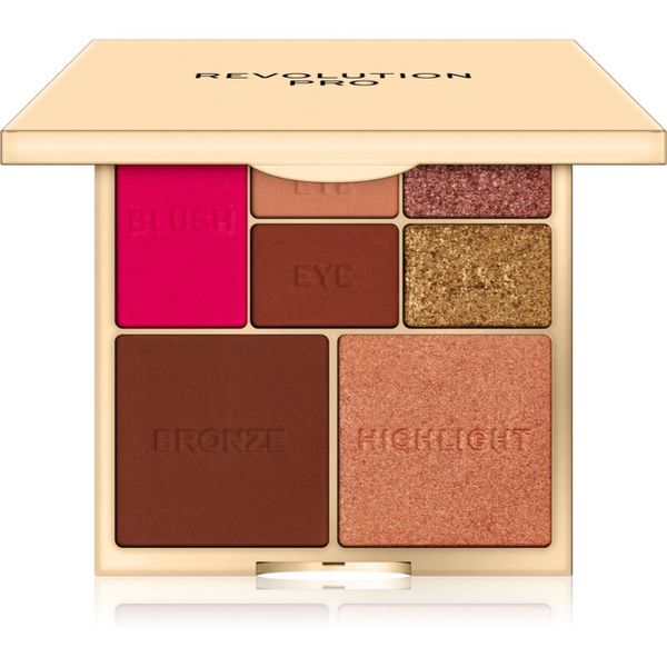 Revolution PRO Revolution PRO True Love paleta za celoten obraz odtenek Medium-Deep 12 g