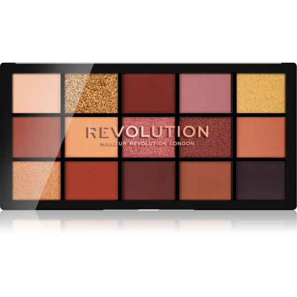 Revolution Revolution Reloaded paleta senčil za oči odtenek Velvet Rose 15x1.1 g