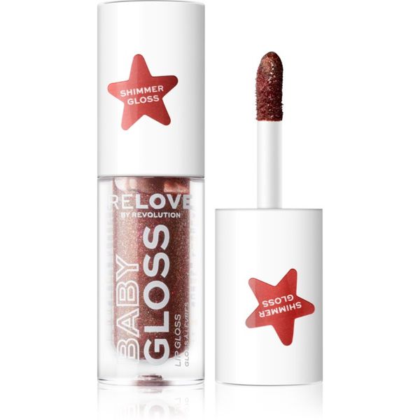 Revolution Relove Revolution Relove Baby Gloss Shimmer bleščeči sijaj za ustnice odtenek Shimmer Autumn 1.8 ml