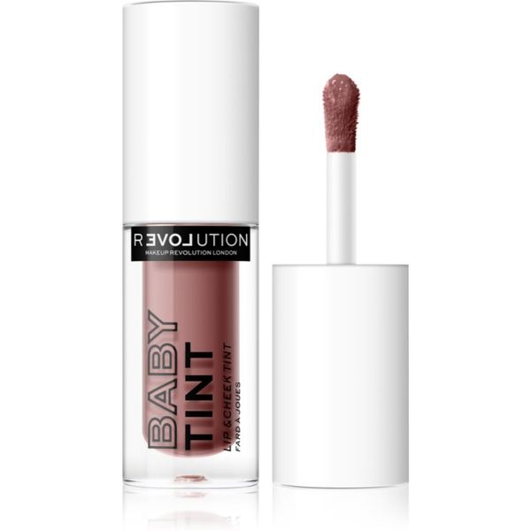 Revolution Relove Revolution Relove Baby Tint tekoče rdečilo in sijaj za ustnice odtenek Blush 1.4 ml