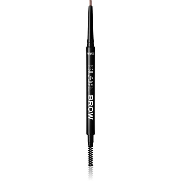 Revolution Relove Revolution Relove Blade Brow svinčnik za obrvi s krtačko odtenek Brown 0,1 g