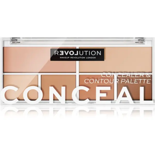 Revolution Relove Revolution Relove Conceal Me paleta korektorjev odtenek Light 2.8 g