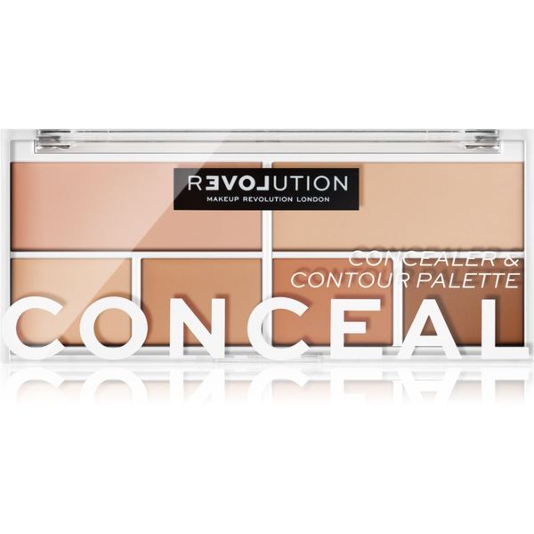 Revolution Relove Revolution Relove Conceal Me paleta korektorjev odtenek Light 2,8 g