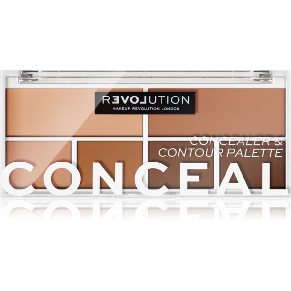 Revolution Relove Revolution Relove Conceal Me paleta korektorjev odtenek Medium 2,8 g