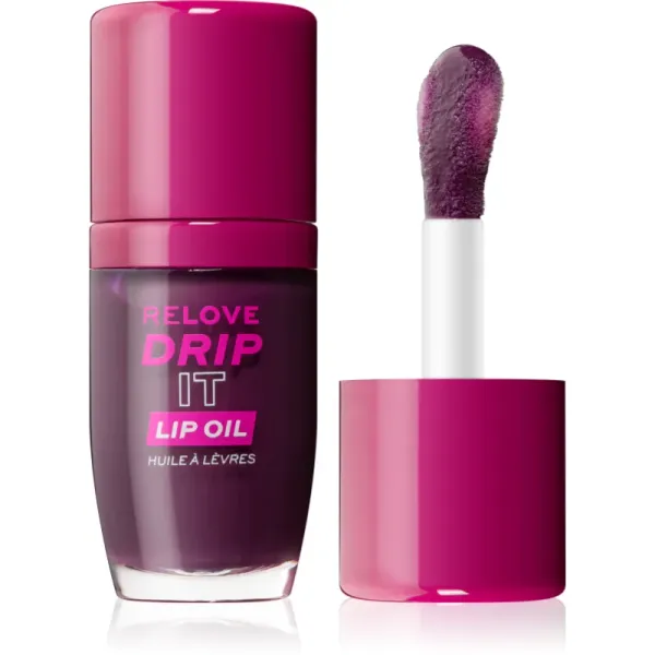 Revolution Relove Revolution Relove Drip It olje za ustnice odtenek Mauve 5.5 ml