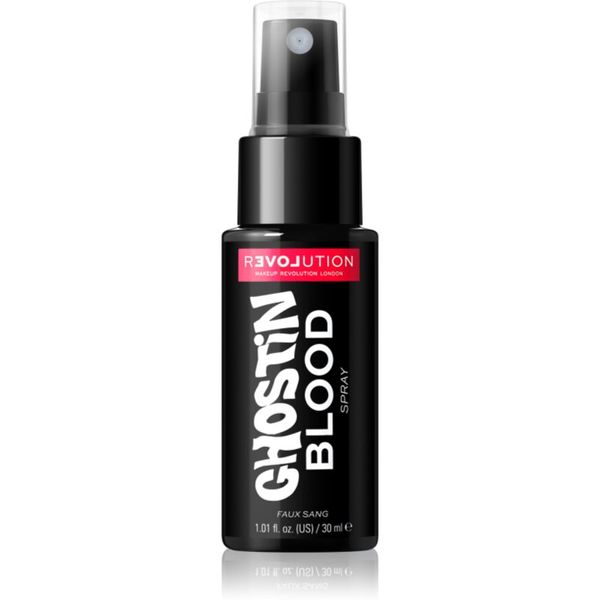 Revolution Relove Revolution Relove Ghostin barvno pršilo za obraz in telo odtenek Blood 30 ml