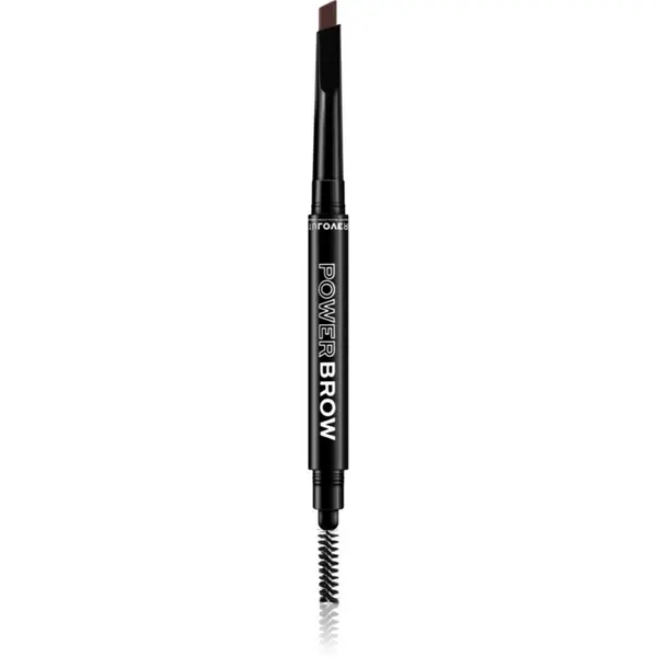 Revolution Relove Revolution Relove Power Brow svinčnik za obrvi s krtačko odtenek Granite 0,3 g