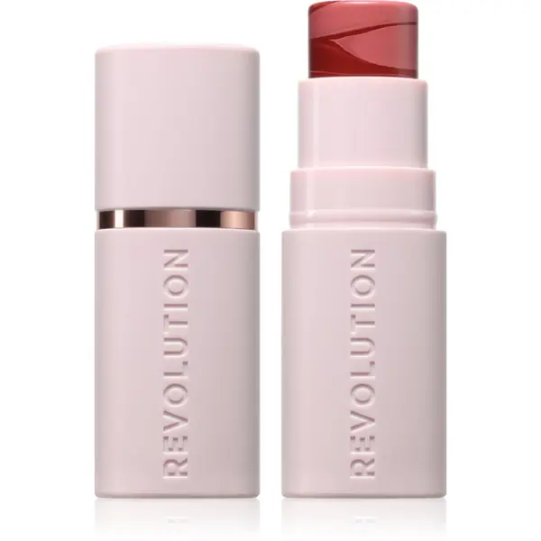 Revolution Revolution Skin Silk Blush Stick kremasto rdečilo v paličici odtenek Sundown Spice 4.5 g