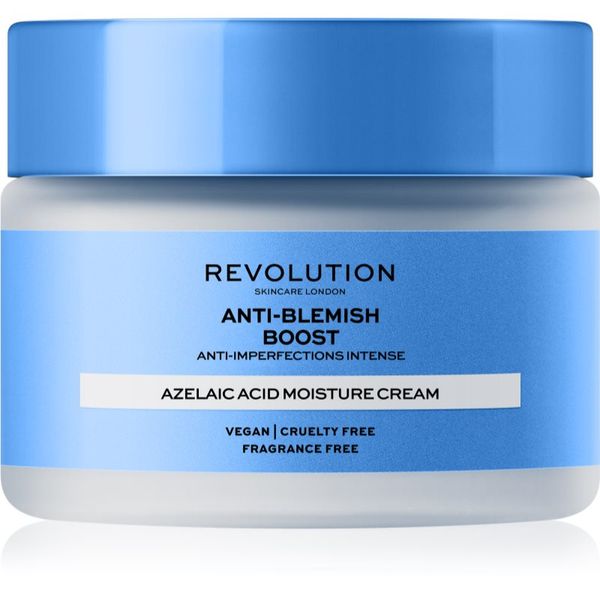 Revolution Skincare Revolution Skincare Boost Anti Blemish Azelaic Acid pomirjevalna in vlažilna krema za kožo s hiperpigmentacijo 50 ml