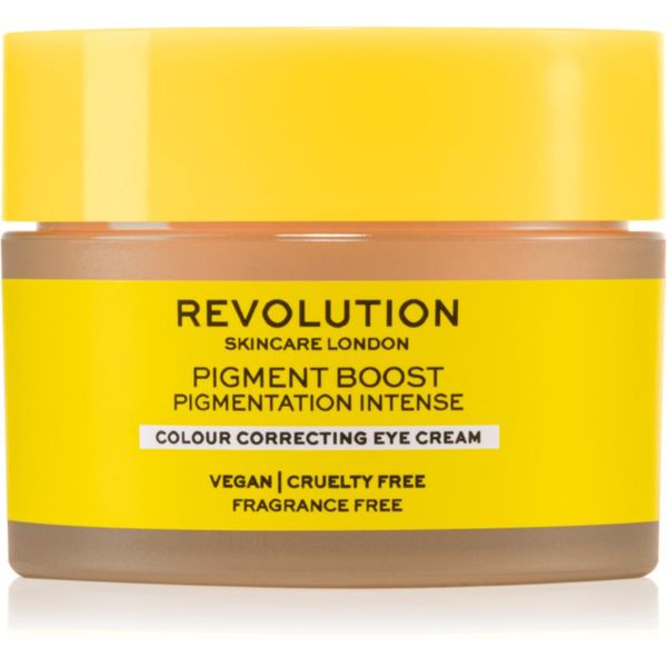 Revolution Skincare Revolution Skincare Boost Pigment krema za predel okoli oči za korekcijo temnih kolobarjev in gub 15 ml