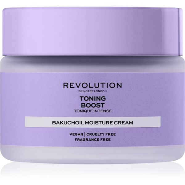 Revolution Skincare Revolution Skincare Boost Toning Bakuchiol pomirjevalna in vlažilna krema 50 ml