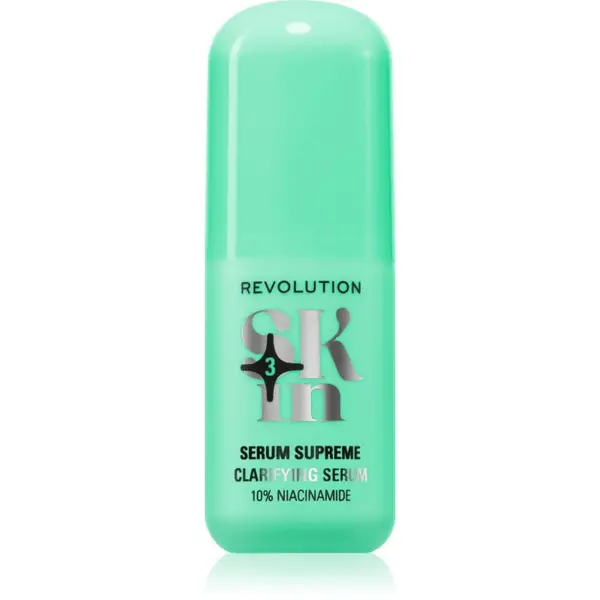 Revolution Skincare Revolution Skincare Clearly Clarify 10% Niacinamide Serum Clarifying Serum serum za osvetljevanje proti nepravilnostim na koži 30 ml