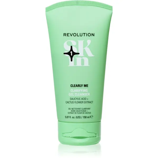 Revolution Skincare Revolution Skincare Clearly Clarify 2% Salicylic Acid Clarifying Cleansing Gel čistilni gel za obraz 150 ml