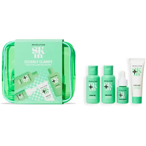 Revolution Skincare Revolution Skincare Clearly Clarify 4 Step Starter Kit darilni set za obraz