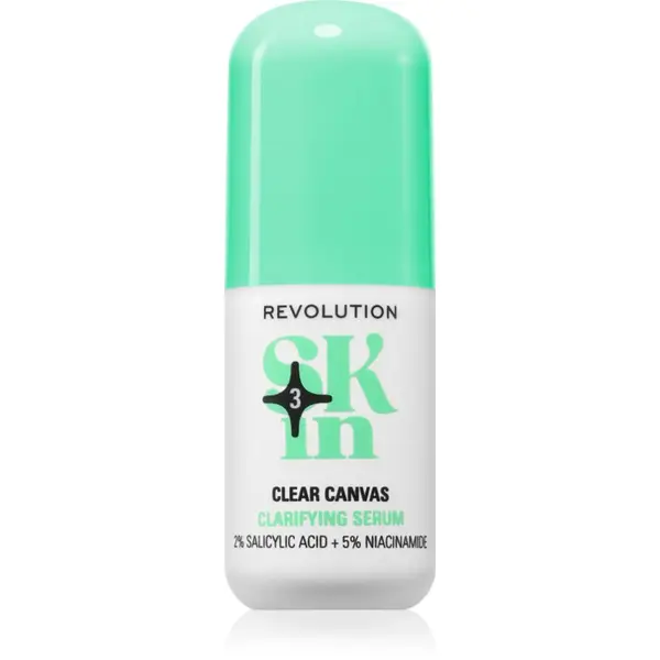 Revolution Skincare Revolution Skincare Clearly Clarify 5% Niacinamide & 2% Salicylic Clarifying Serum gladilni eksfoliacijski serum z niacinamidom 30 ml