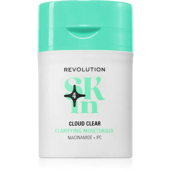 Revolution Skincare Revolution Skincare Clearly Clarify Niacinamide & IPC Clarifying Moisturiser lahka hranilna in vlažilna dnevna krema z niacinamidom 50 ml