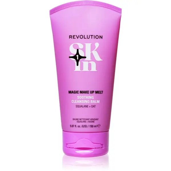 Revolution Skincare Revolution Skincare Go Gentle Squalane & Oat Soothing Cleansing Balm globinsko čistilni balzam s pomirjajočim učinkom 150 ml