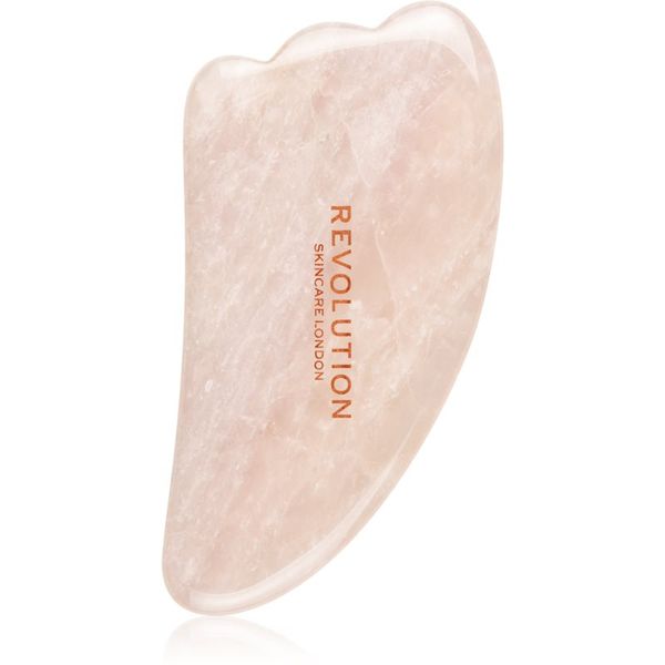 Revolution Skincare Revolution Skincare Gua Sha Rose Quartz pripomoček za masažo za obraz