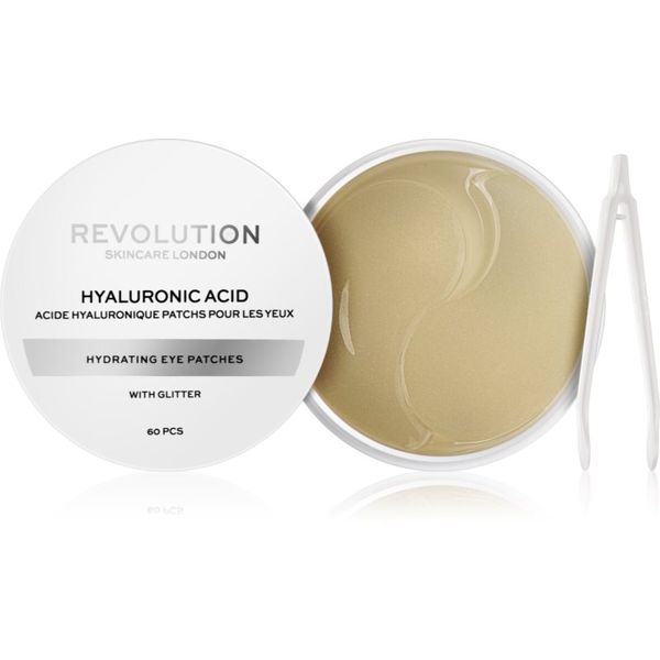 Revolution Skincare Revolution Skincare Hyaluronic Acid hialuronski vlažilni obkladki za oči 60 kos