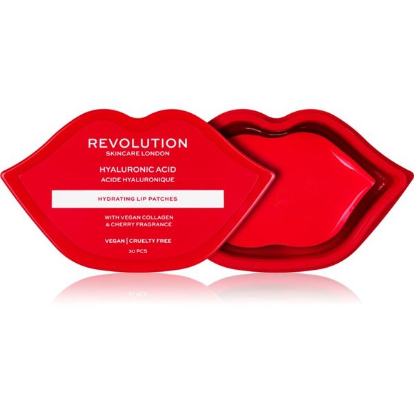 Revolution Skincare Revolution Skincare Hyaluronic Acid vlažilna maska za ustnice 30 kos
