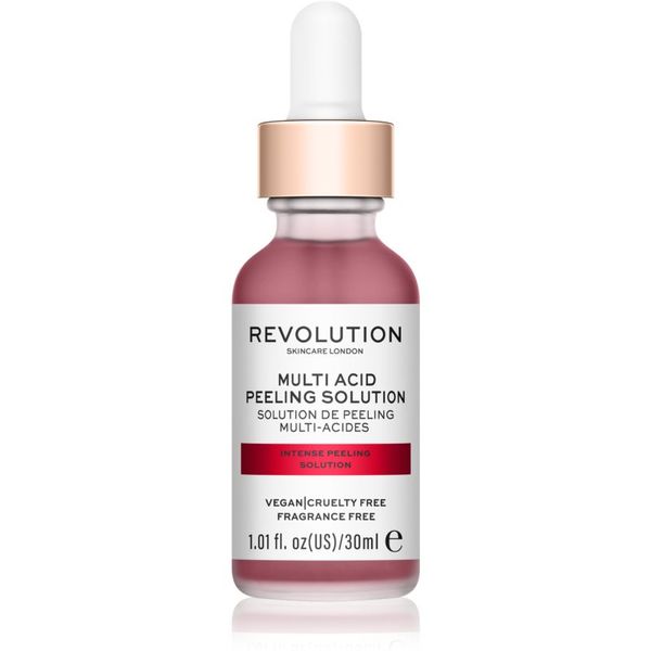Revolution Skincare Revolution Skincare Multi Acid Peeling Solution globinsko čistilni piling z AHA 30 ml