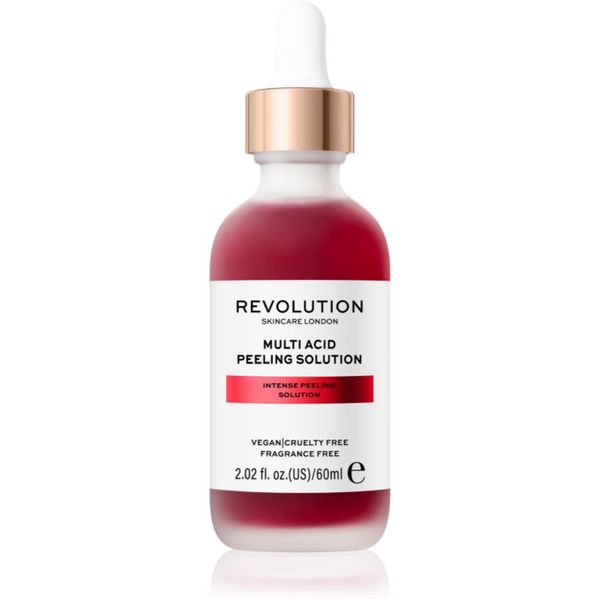 Revolution Skincare Revolution Skincare Multi Acid Peeling Solution globinsko čistilni piling z AHA 60 ml