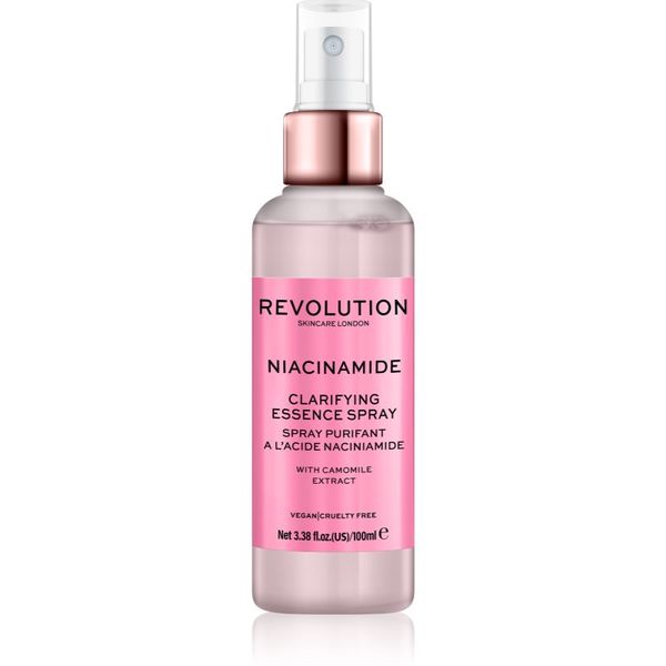 Revolution Skincare Revolution Skincare Niacinamide čistilno pršilo za obraz 100 ml