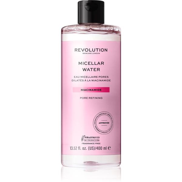 Revolution Skincare Revolution Skincare Niacinamide Pore Refining nežna micelarna voda za občutljivo kožo 400 ml